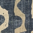 thumbnail image 4 of Plutus 20" x 30" Shore Stripe Luxury Throw Pillow in Blue, 4 of 9