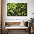 thumbnail image 3 of Elephant Stock Cannabis Field Wall Art - Horizontal Canvas Wall Art - Living Room Wall Decor - Floral And Botanical Canvas - Green And Decor - 48" x 32", 3 of 8