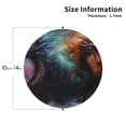 thumbnail image 2 of Kdxio Colorful Ink Style Dragon Funny Coasters,4 Pcs Leather Coasters,Housewarming Gifts,Protect Furniture from Water Marks Scratch and Damage, 2 of 6