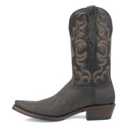 Dingo Mens The Duke Embroidered Lizard Print Snip Toe Cowboy Mid Calf Boot