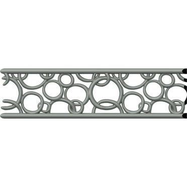 4"H x 3/8"P x 94 1/2"L Tomango Pierced Moulding