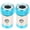 Lake Blue, variant on NFTIGB 2Pcs Magnetic Ring Universal Metric 1/4 Inch / 6.35 mm Hex Shank Screwdriver Bits Accessories Red Tool Organizer Alloy Steel Magnetizer for Hardware Tools