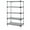 Marine, variant on Solid Shelving Starter Kit, 60"W x 21"D x 63"H, 300 - 600 lb. capacity, includes (5) solid shelves and (4) posts, 304 stainless steel, NSF, shipped KD