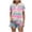 X073-Pink, variant on Neewe Womens Tops Sprited Summer V Neck T Shirts Short Sleeve Dressy Casual Loose Fit Cute Tee Clothes Trendy Fashion Outfits