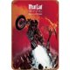 thumbnail image 1 of Placa Metal Vintage Murciélago FUERA DEL INFIERNO Pintura Hierro Rectangular 20x30cm, 1 of 9
