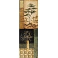 thumbnail image 2 of Marcon, Michael 7x14 Black Ornate Wood Framed with Double Matting Museum Art Print Titled - Somewhere in Japan II, 2 of 4