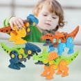 thumbnail image 4 of Amerteer 2Pcs Dinosaur Toys - Take Apart Building Play Set STEM, Fun Construction Engineering Play Kit with Egg Decorator Screwdriver Tool, Best Toy Gift for Boys & Girls Ages 3+ Year Old, 4 of 8
