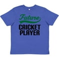 thumbnail image 3 of Inktastic Future Cricket Player Youth T-Shirt, 3 of 5