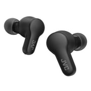 JVC New Gumy True Wireless Earbuds Headphones, Long Battery Life (up to 24 Hours), Sound with Neodymium Magnet Driver, Water Resistance (IPX4) - HAA7T2B (Olive Black), Compact