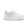 thumbnail image 4 of Tenis Niña Casual Moda Colgante Color Blanco 18-26 blanco 19, 4 of 7