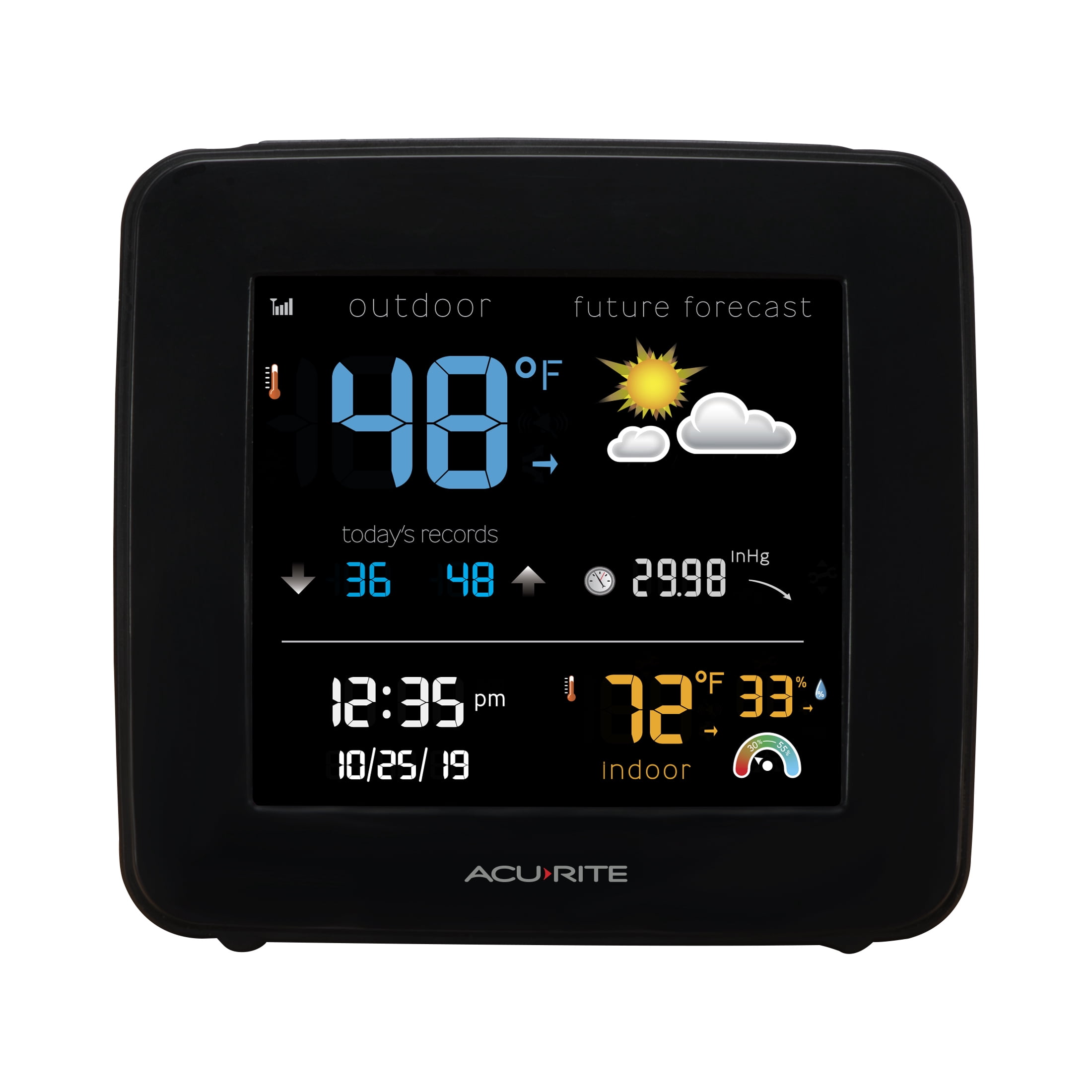 AcuRite Digital Weather Station Forecaster with Temperature and Humidity with Date and Time (00506W)