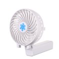 thumbnail image 4 of Portable USB Lithium Battery Rechargeable Fan Ventilation Foldable Air Conditioning Fans Foldable Cooler Mini Operated Hand Held Cooling Fan for Outdoor Home (Black), 4 of 7
