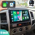 thumbnail image 1 of Car Stereo Radio Compatible for Toyota Tacoma 2005-2015 Android 15 Car Player Fit for Carplay/Android Auto WiFi Bluetooth SWC Mirror Link 9-inch GPS Navigation Head Unit 2GB+64GB, 1 of 5