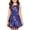 Blue10, variant on Girls 4th of July Patriotic Dress, American Flag Print A-Line Sundress, Kids Short Sleeve Independence Day Outfit, Lightweight Casual Summer Dress(Blue1/10-13 Years)