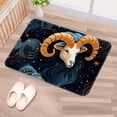 thumbnail image 5 of Aries Constellation Machine Washable Non-Slip Polyester Door Rugs Office Rug Indoor Rug, 5 of 6