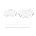 thumbnail image 2 of De Herramientas Transparentes Para Decoración De Tartas, 2 Rascadores Acrílicos Para Tartas, 2 Discos Para Tartas, 2 Varillas Acrílicas Para Hornear En Casa, Panadería, Pastelería Scienceny HA021597-00, 2 of 7