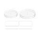thumbnail image 2 of De Herramientas Transparentes Para Decoración De Tartas, 2 Rascadores Acrílicos Para Tartas, 2 Discos Para Tartas, 2 Varillas Acrílicas Para Hornear En Casa, Panadería, Pastelería Speravity HA021597-00, 2 of 7