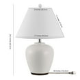 thumbnail image 4 of SAFAVIEH Etren 24.5 in. Classic Contemporary Table Lamp, Ivory, 4 of 6