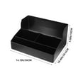 thumbnail image 2 of Coffee Cup Organizer Holder Compartment Bar Condiment Box Dispenser Storage Paper Tea Lid Breakroom Cups Bin Station, 2 of 9