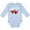 AE-Light Blue, variant on Born to Race Red Race Car Boys or Girls Long Sleeve Baby Bodysuit