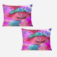 thumbnail image 2 of Juego de cama con dibujos animados de la colección Tolls, bonito juego de cama para niños y niñas, regalo de Navidad (1 funda de edredón y 2 fundas de almohada), 2 of 6