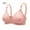 Pink, variant on Elainilye Fashion Womens Bras No Underwire Full Support Bra 2 Pcs Oversized and Thin Underwear Ring Side Fold Breast Lift Bra,Black
