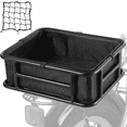 thumbnail image 6 of Rear Bike Basket Bicycle Cargo Rack Bag Large Capacity Fron E-Bike Basket Bike Baskets Rear Rack for Outdoor Travel,1 x Rear Bike Basket Kit,Black, 6 of 6