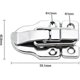 thumbnail image 4 of MUJIXI Set of 8 Case Toggle Catch Closure Clasp Latch Locking Lock Hasp - Silver, 4 of 5