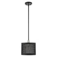 thumbnail image 6 of 46212-04 Livex Lighting Industro - 1 Light Pendant in Contemporary Style - 10 Inches wide by 18.25 Inches high-Black/Brushed Nickel Finish, 6 of 9