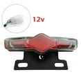 thumbnail image 6 of Electric Bike Brake Rear Light 36-60V Taillight with Turn Signal Rear Rack Lamp Cycling Warning Light Easy to Install, 6 of 10