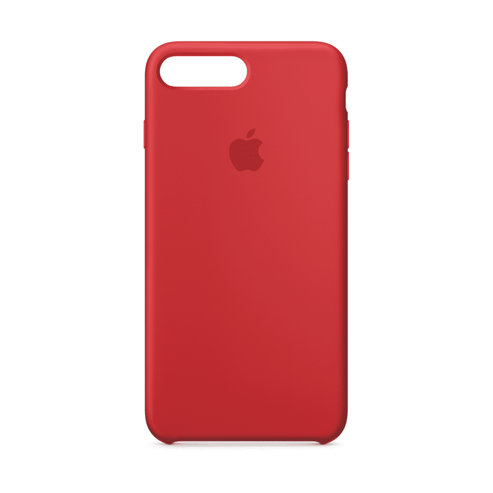 Apple Silicone Case for iPhone 8 Plus & iPhone 7 Plus - (PRODUCT) Red ...