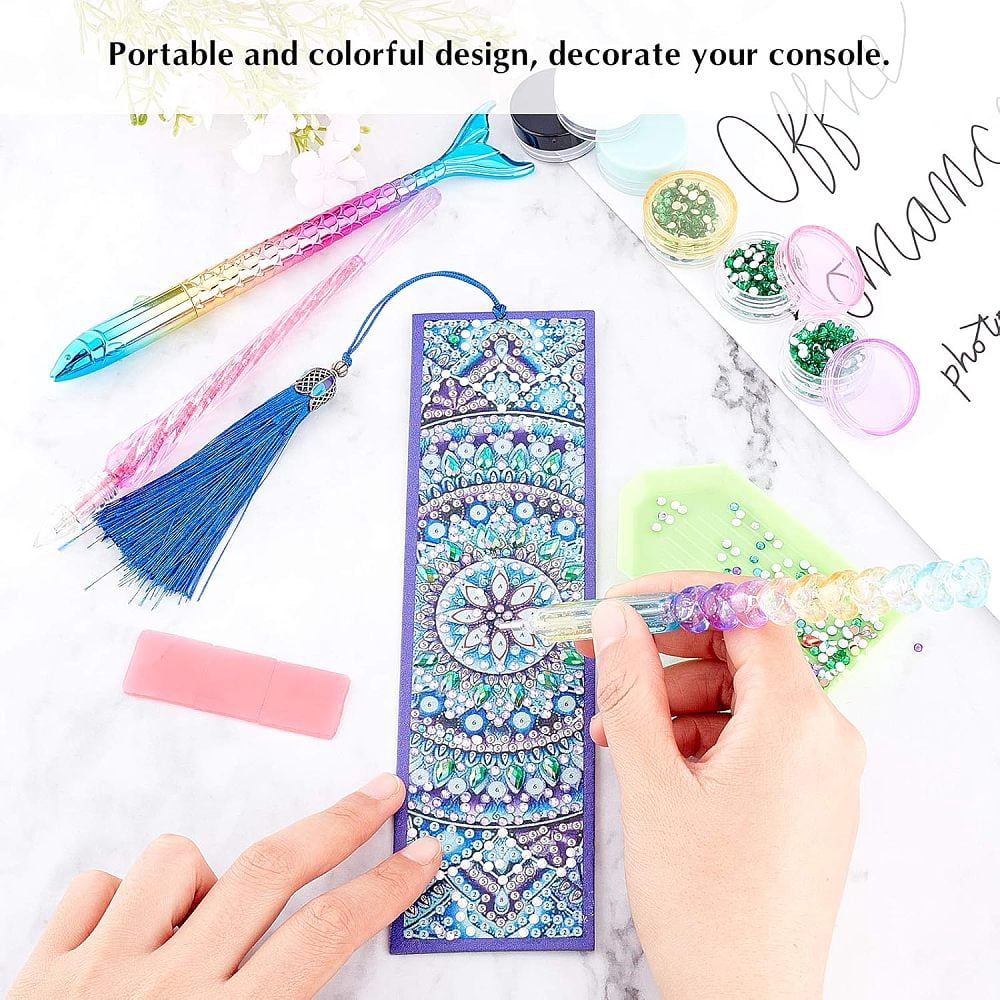 51pcs 5D DIY Painting Tools Diamond Embroidery Stitch Painting Kits with Diamond Storage Case for Painting Embroidery Accessories Supplies