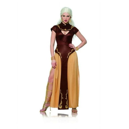 Costume Culture Women's Barbarian Warrior Costume, Brown, Small