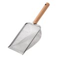 thumbnail image 1 of CSChome Cat Litter Scooper Litter Scooper with Ergonomic Wooden Handle Reusable Hollow Mesh Multifunctional Cleaning Tool, 1 of 7