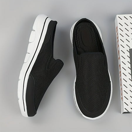 

Spring And Summer Men s Solid Stitching Mesh Sandals Breathable Lightweight Slip On Comfy Shoes For Outdoor Walking Driving