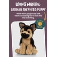 thumbnail image 4 of Living Nature 6" Plush German Shepherd Puppy Plush Animal, 4 of 6