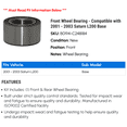 thumbnail image 2 of Front Wheel Bearing - Compatible with 2001 - 2003 Saturn L200 Base 2002, 2 of 2