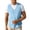 Sky Blue, variant on Men's V Neck Vest Cotton Linen Sleeveless Vest Button Up Sleeveless Tops Casual Layering Spring Summer Business Top Sky Blue XL