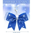 thumbnail image 2 of Lsupdaol Cheer Bow Keychain Cheer Keychain with Rhinestones Cheerleader Keyrings for Teen Cheerleading Sports Accessory, 2 of 12
