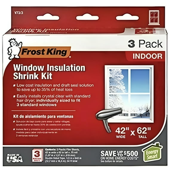 Thermwell Frost King Shrink Film Window Kit
