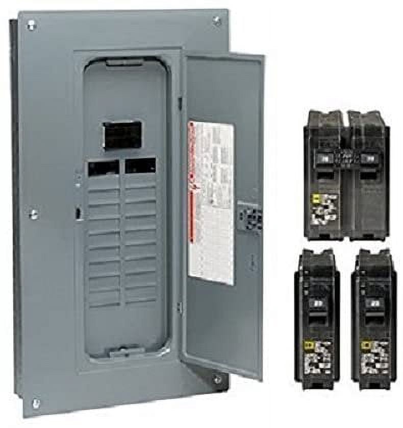 SQUARE D BY SCHNEIDER ELECTRIC HOM2040M100PCVP Main Load Center Value Pack Circuit Breaker, 100 Amp by Square D by Schneider Electric