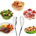 thumbnail image 4 of Pinces Alimentaires 1 pcs Pinces à Buffet en Acier Inoxydable Pinces à Servir Pinces à Salade Pinces à Gâteau, 4 of 4