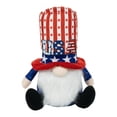 thumbnail image 1 of Halloween Decorations Inflatable American Flag Pygmy Patriotic Pygmy American Independence Day Pygmy Doll Decoration Creativity American Flag Faceless Doll, 1 of 4