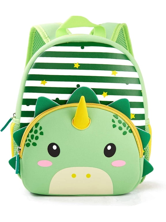 Cute Toddler Backpack for Boys Preschool Daycare Backpack Bookbag Schoolbag Gifts for Kids Little Boys(Dinosaur)