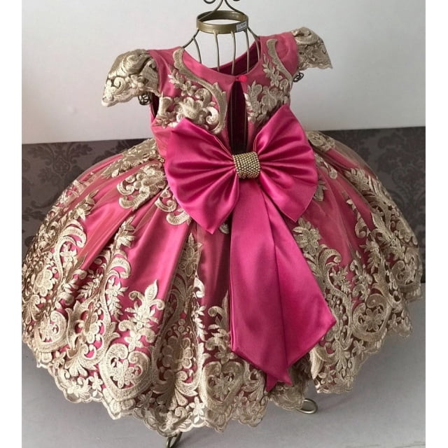 AAMILIFE Robe de Mariage en Tulle et Dentelle pour Filles, Élégante Robe de Princesse pour Fête, Robe de Cérémonie, Robe pour Enfants