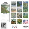 thumbnail image 3 of 2025 2026 Monet Calendar - Artistic Monthly Wall Calendar - 12 x 24 Open - Thick No-Bleed Paper - Giftable - Academic Teacher's Planner Calendar Organizing & Planning - Made in USA, 3 of 8