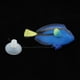 thumbnail image 3 of Acuario Decoración Manual Ornamento Silicona Planta Pecera Decoración , Azul Colco Pez de simulación luminosa, 3 of 8