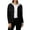 Black-Clothes, variant on Women's Striped Lined Rain Jacket with Hood Lightweight Water Resistant Casual Windbreaker Navy S