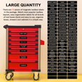 thumbnail image 3 of Magnetic Tool Box Organization Labels,Tool Chest Organizer Labels with Strong Magnets,Easy to Read Printing - Fits All Brands of Steel Tool Box Drawe, 3 of 7