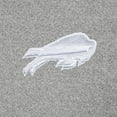 thumbnail image 4 of Men's Antigua Heather Gray Buffalo Bills Subtle Quarter-Zip Top, 4 of 4